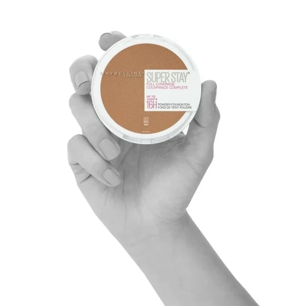 Maybelline Superstay Full Coverage Pressed Powder Foundation, 362 Truffle, 0.21